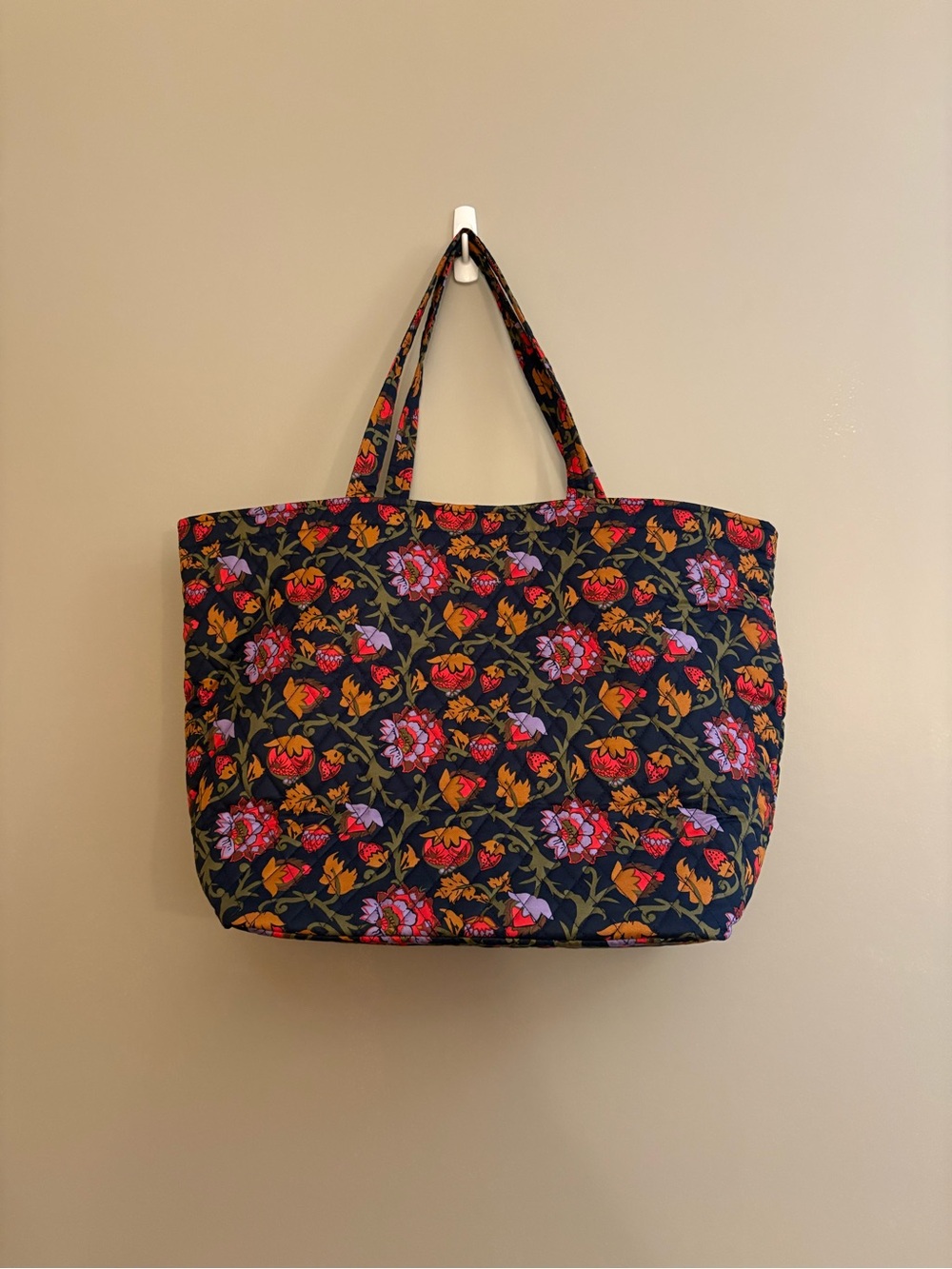 Vera Bradley Marston Grand Tote Foxwood NWOT Retired Pattern